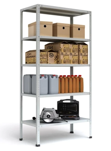 Стеллаж металлический Титан МС-750 1800x1000x400/5 Стеллаж металлический Титан МС-750 1800x1000x400/5